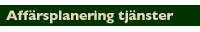 Affärsplanering tjänster